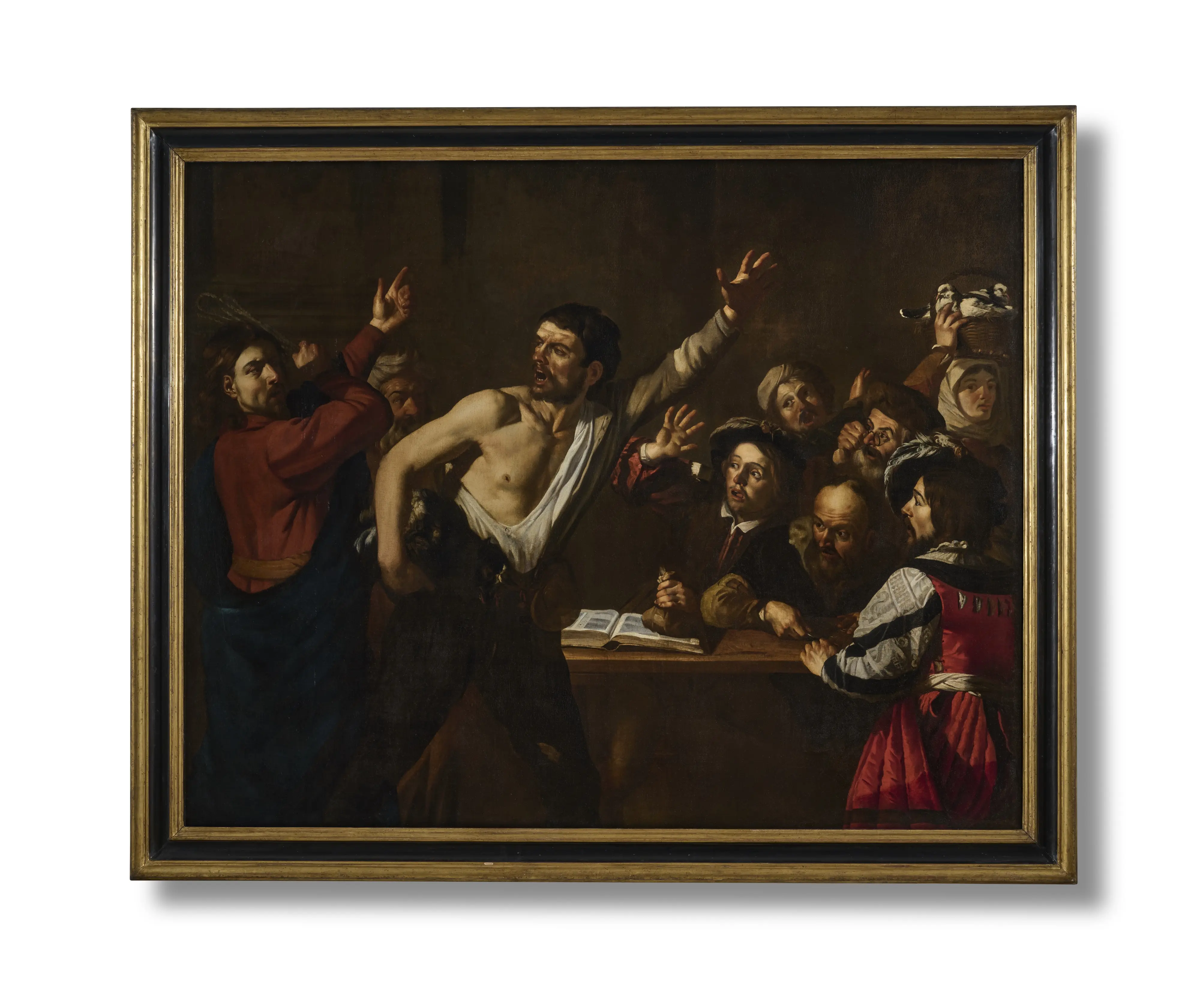 Christ Driving the Money Lenders from the Temple